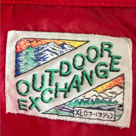 Outdoor exchange, true vintage, extra large flannel, long sleeve shirt. - Picture 3 of 5